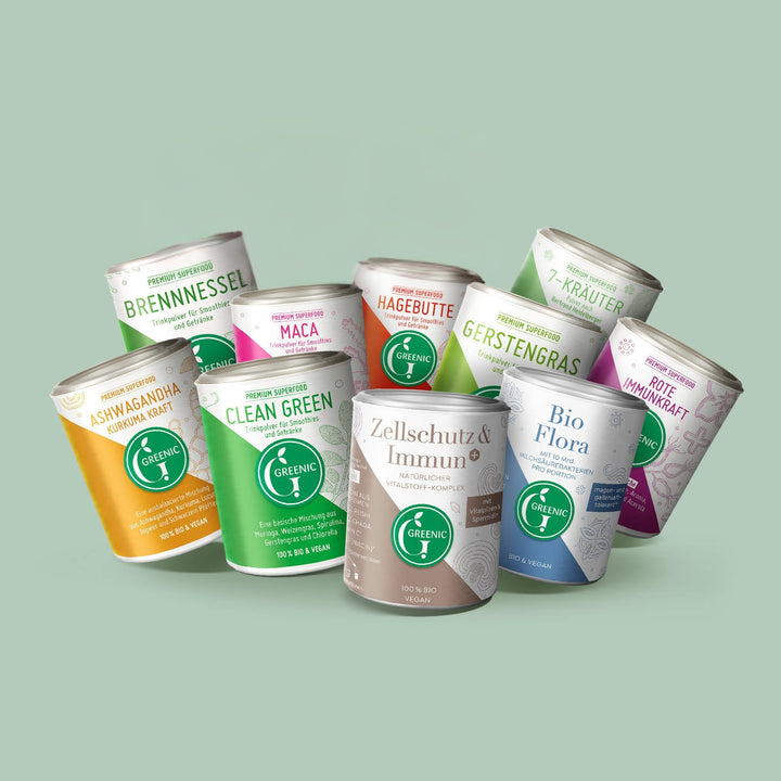 Greenic Trinkpulver in der Dose