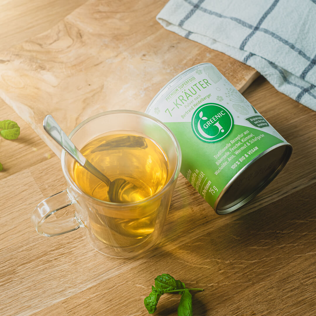 7 Kräuter, Bio Bitterkräuter Originale Heidelberger Rezeptur 75g