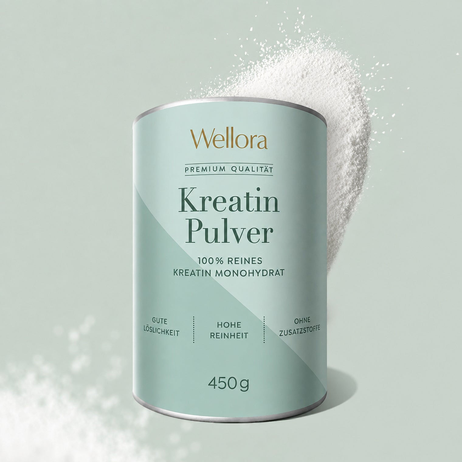 Wellora, Kreatin Pulver, 450g