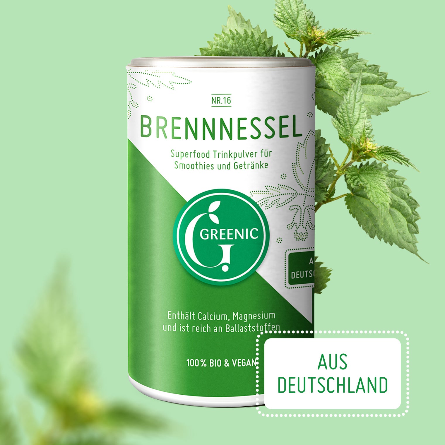 Bio Brennnessel Pulver 100g