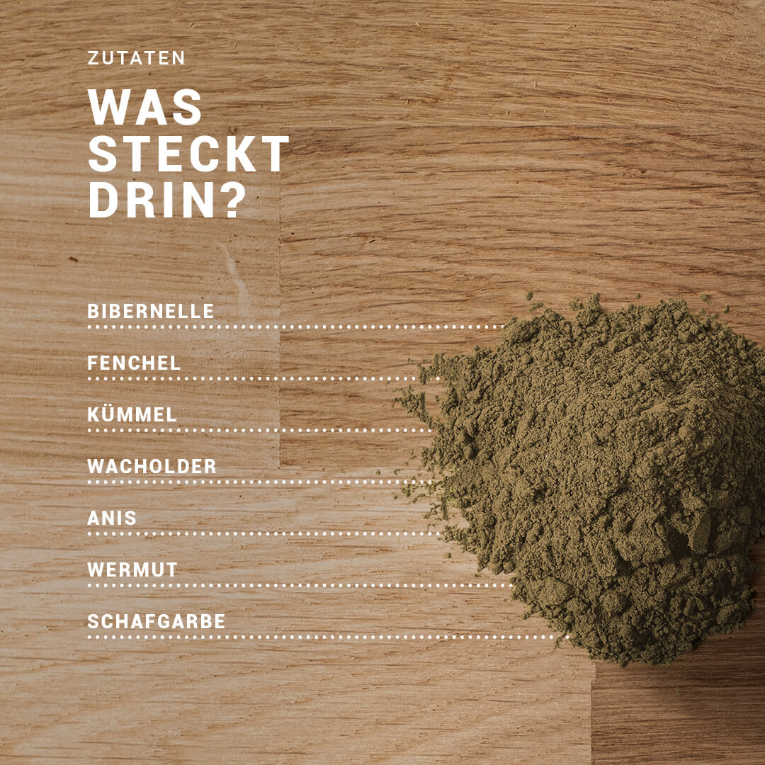 7 Kräuter, Bio Bitterkräuter Originale Heidelberger Rezeptur 75g