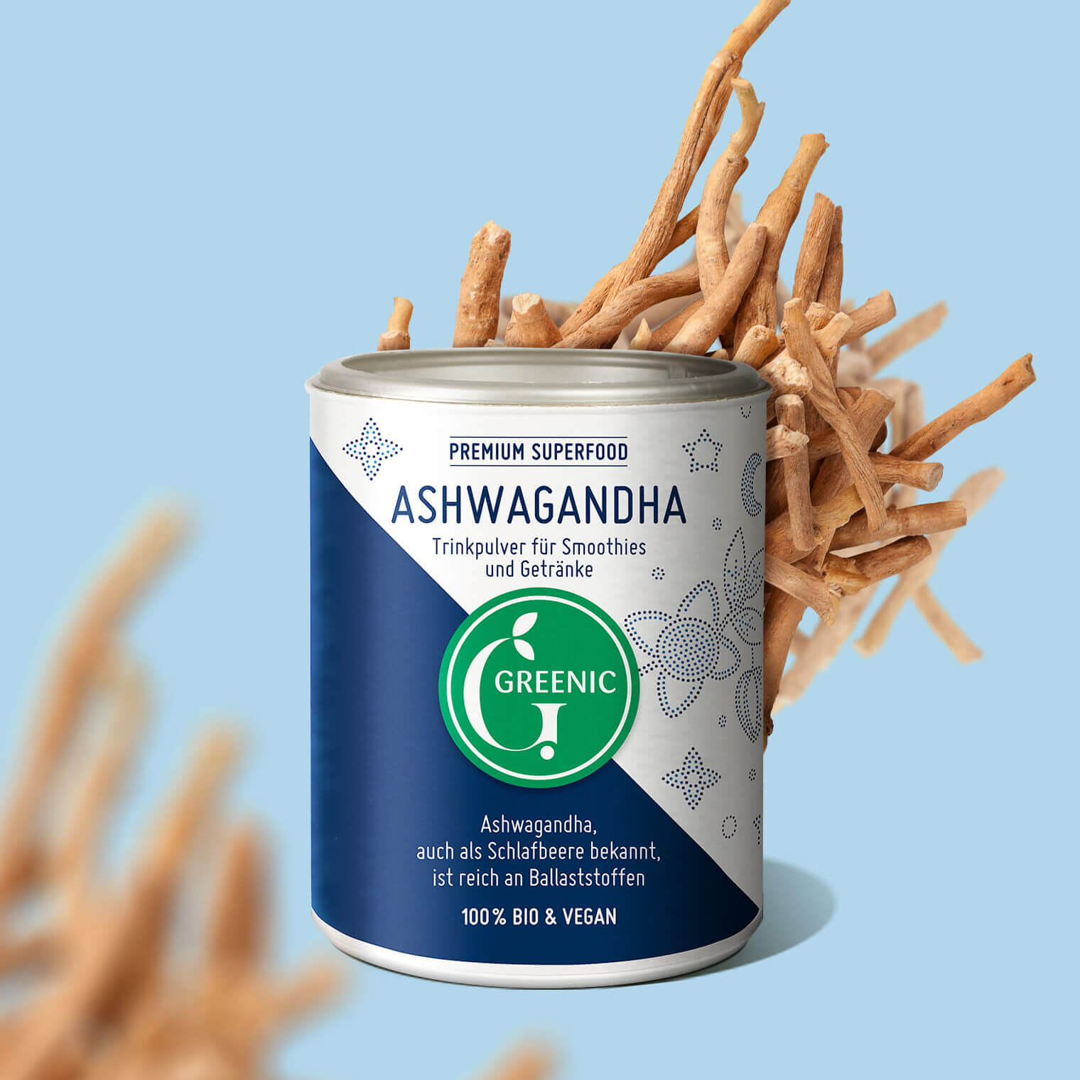 Bio Ashwagandha Pulver 100g