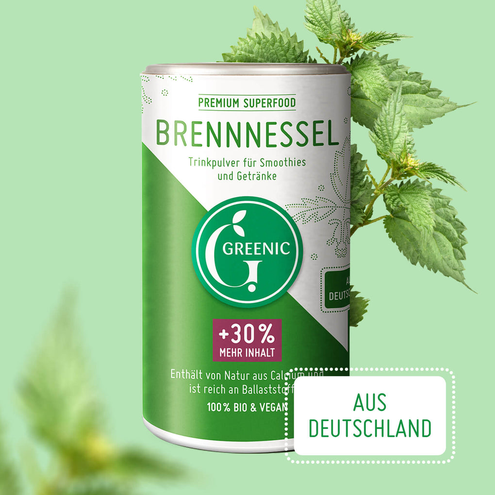 Brennnessel Pulver aus Deutschland 130 g