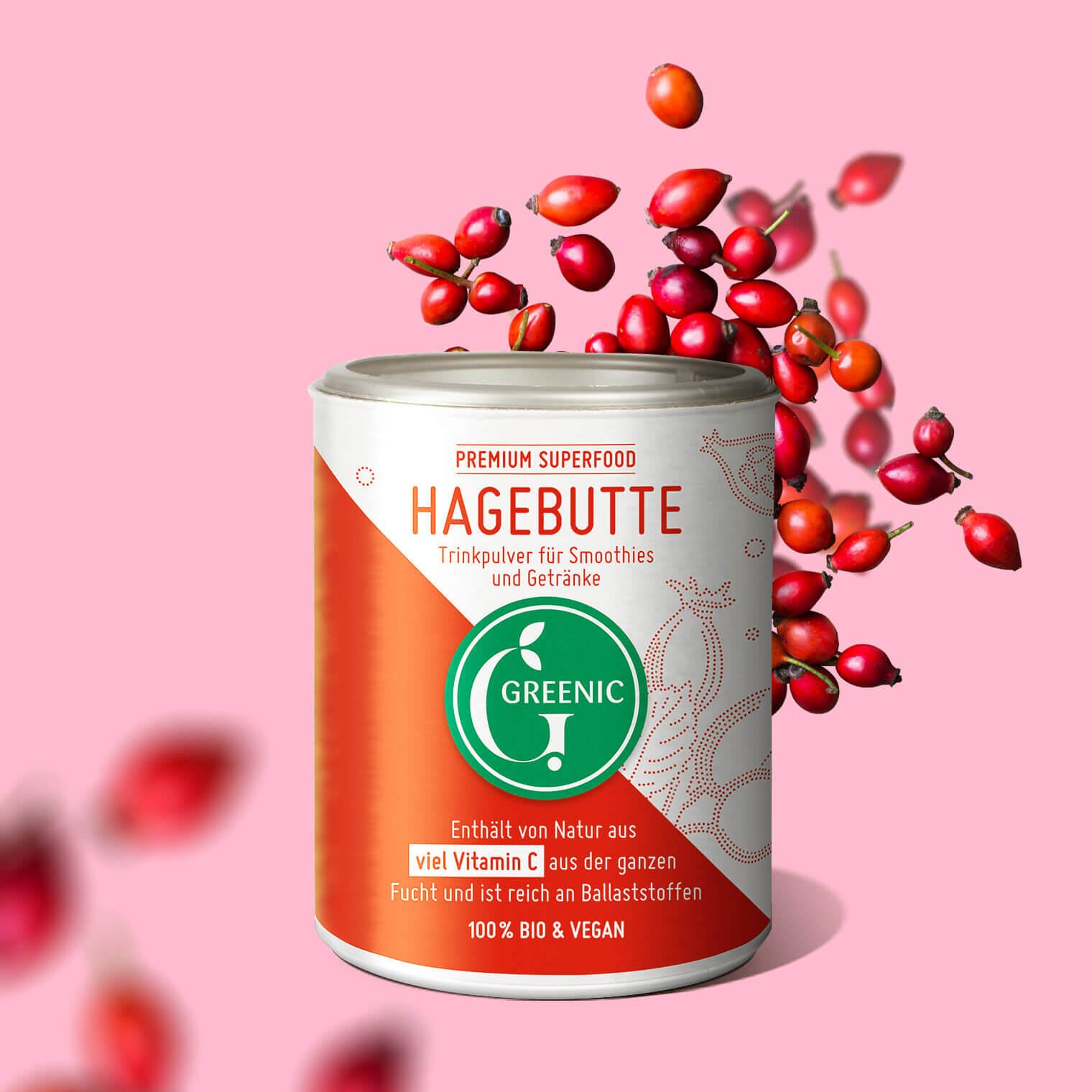 Bio Hagebutten Pulver 160g