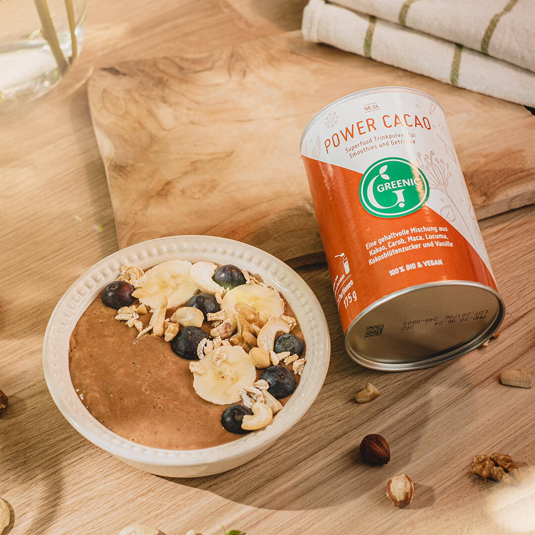 Power Cacao, Bio Superfood Kakao mit Kokosblütenzucker 175g