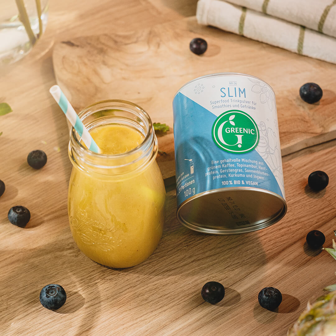Slim, Bio Stoffwechsel Pulver mit Grünem Kaffee 100g