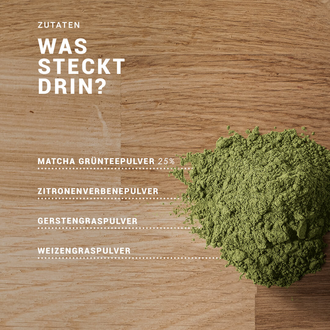 Matcha Fresh, Bio Kaffeealternative mit Zitronenverbene 110g